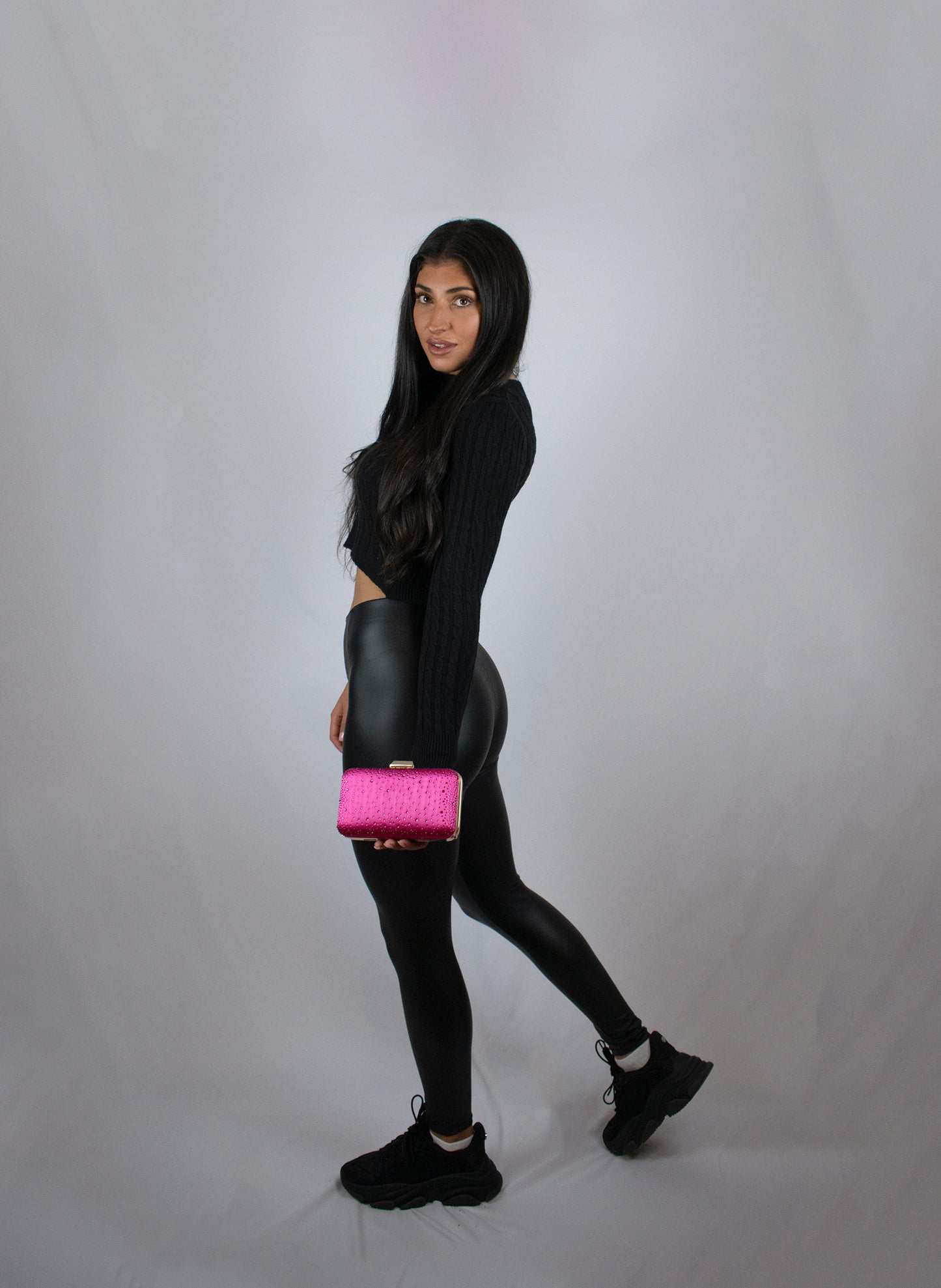 Lucy Leather Look Leggings