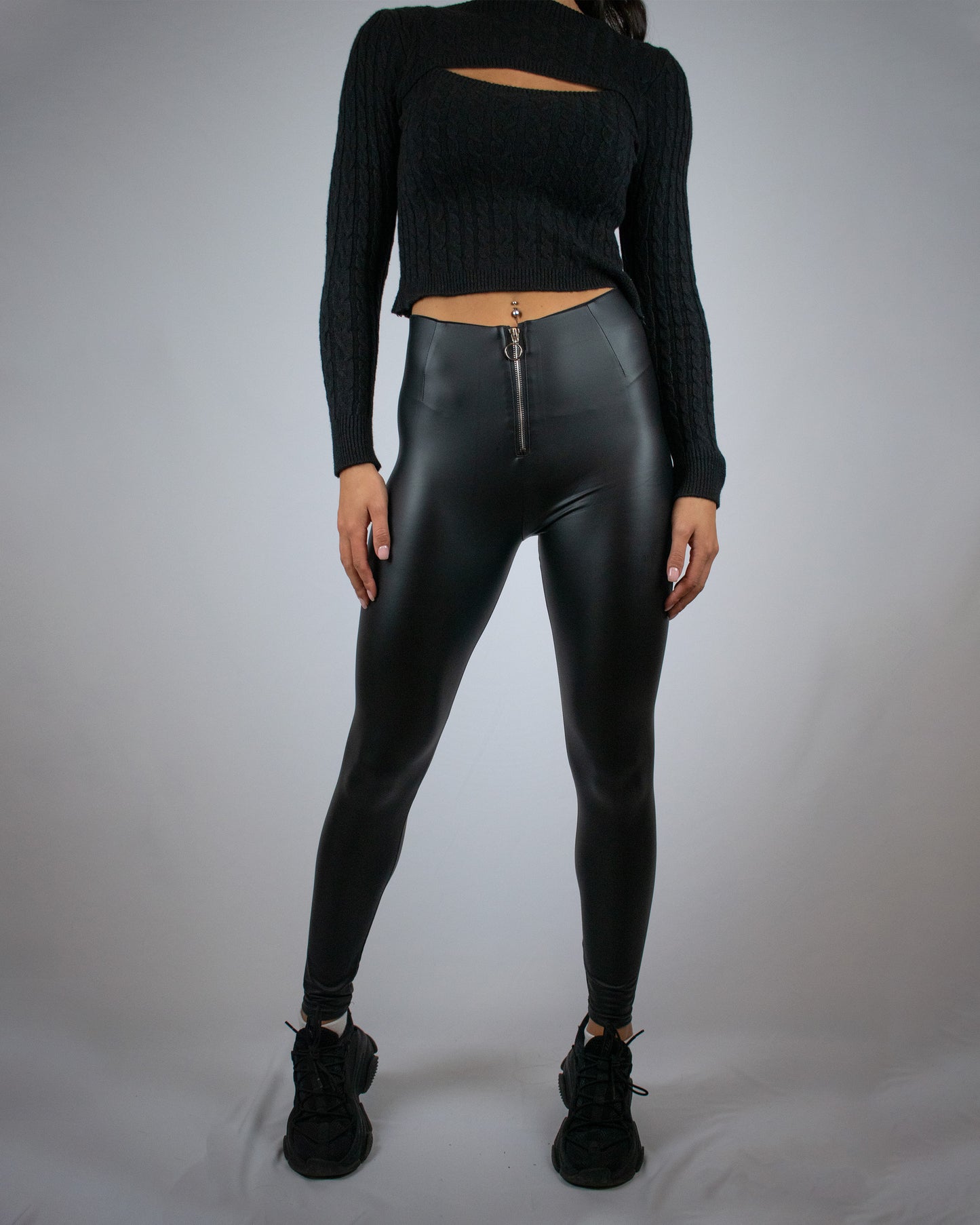 Lucy Leather Look Leggings