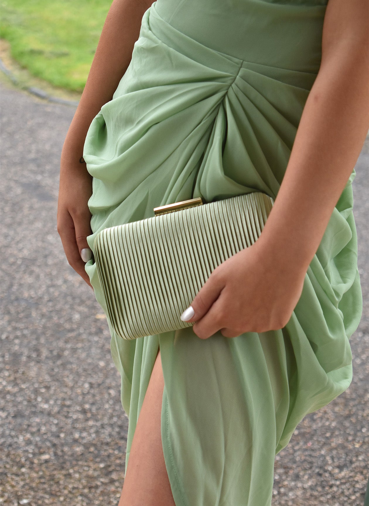 Mya Clutch - Mint