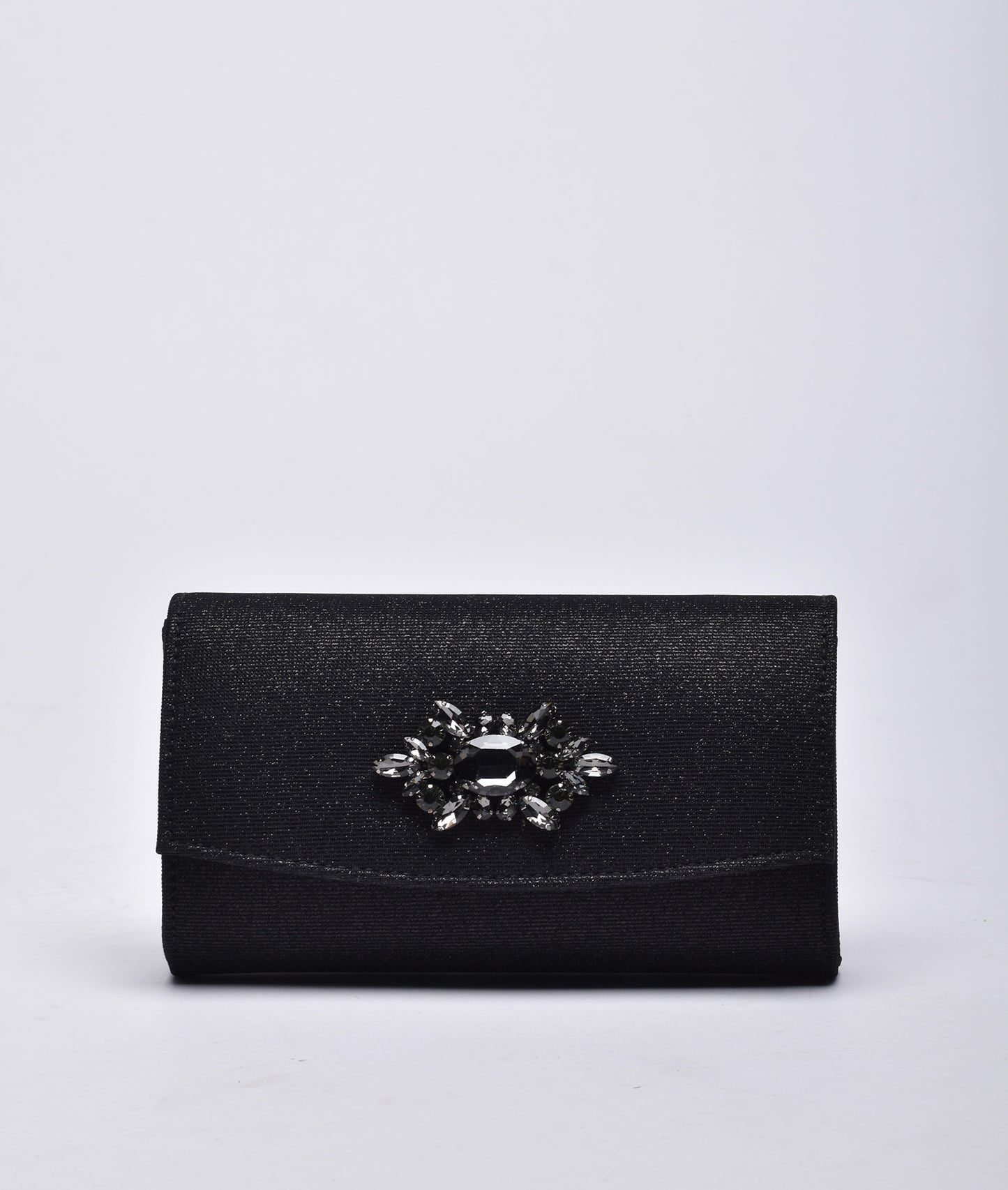 Gracie Clutch Bag With Diamante Detail
