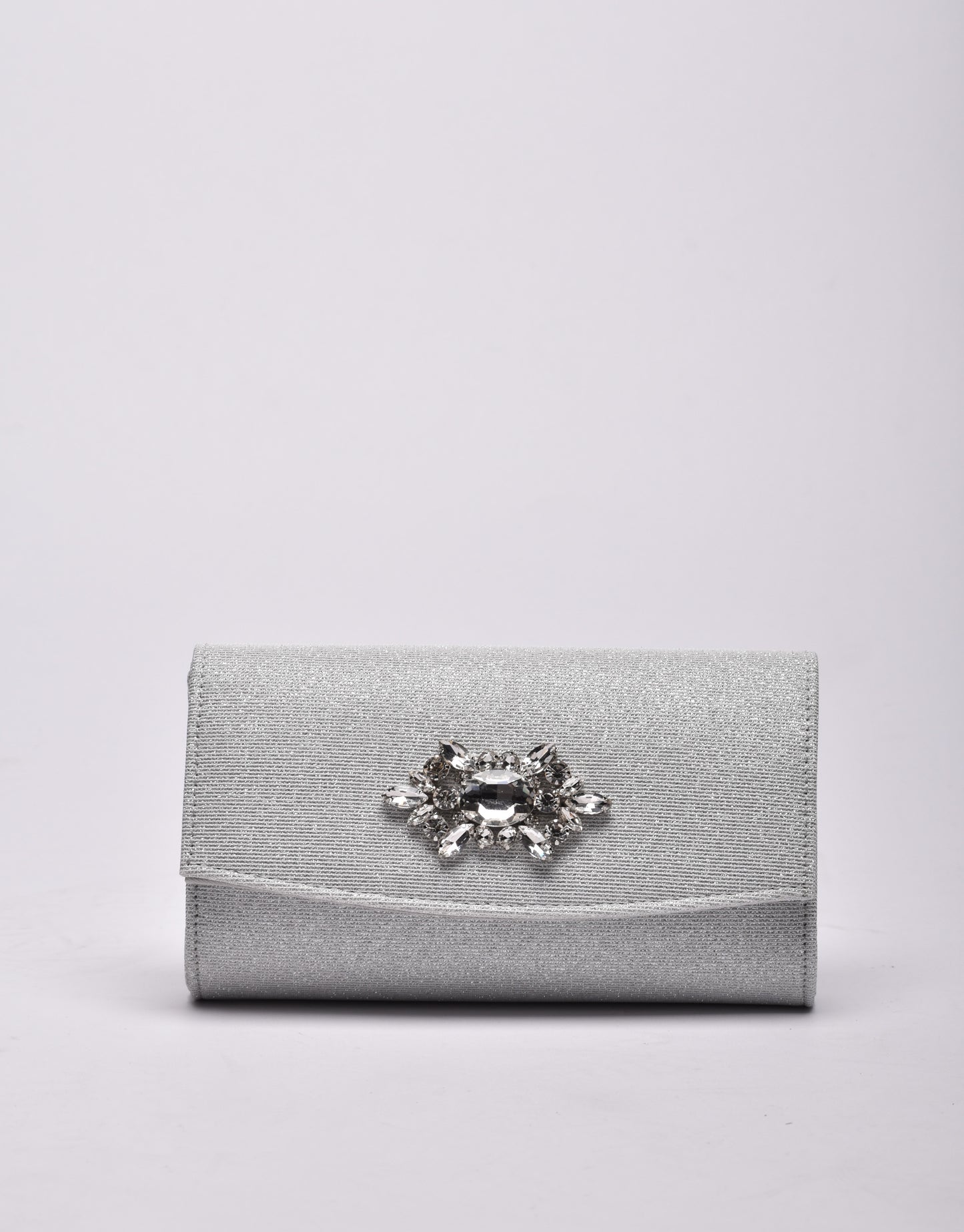 Gracie Clutch Bag With Diamante Detail