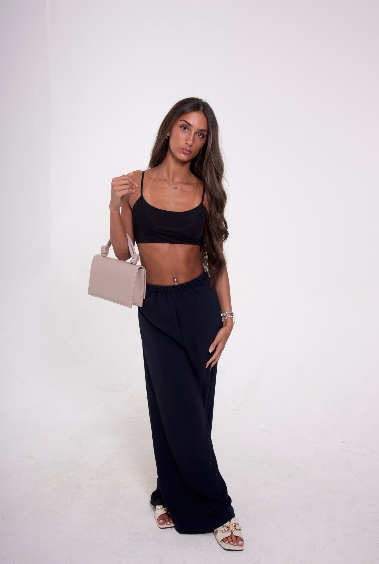 Lilah Wide Leg Trousers