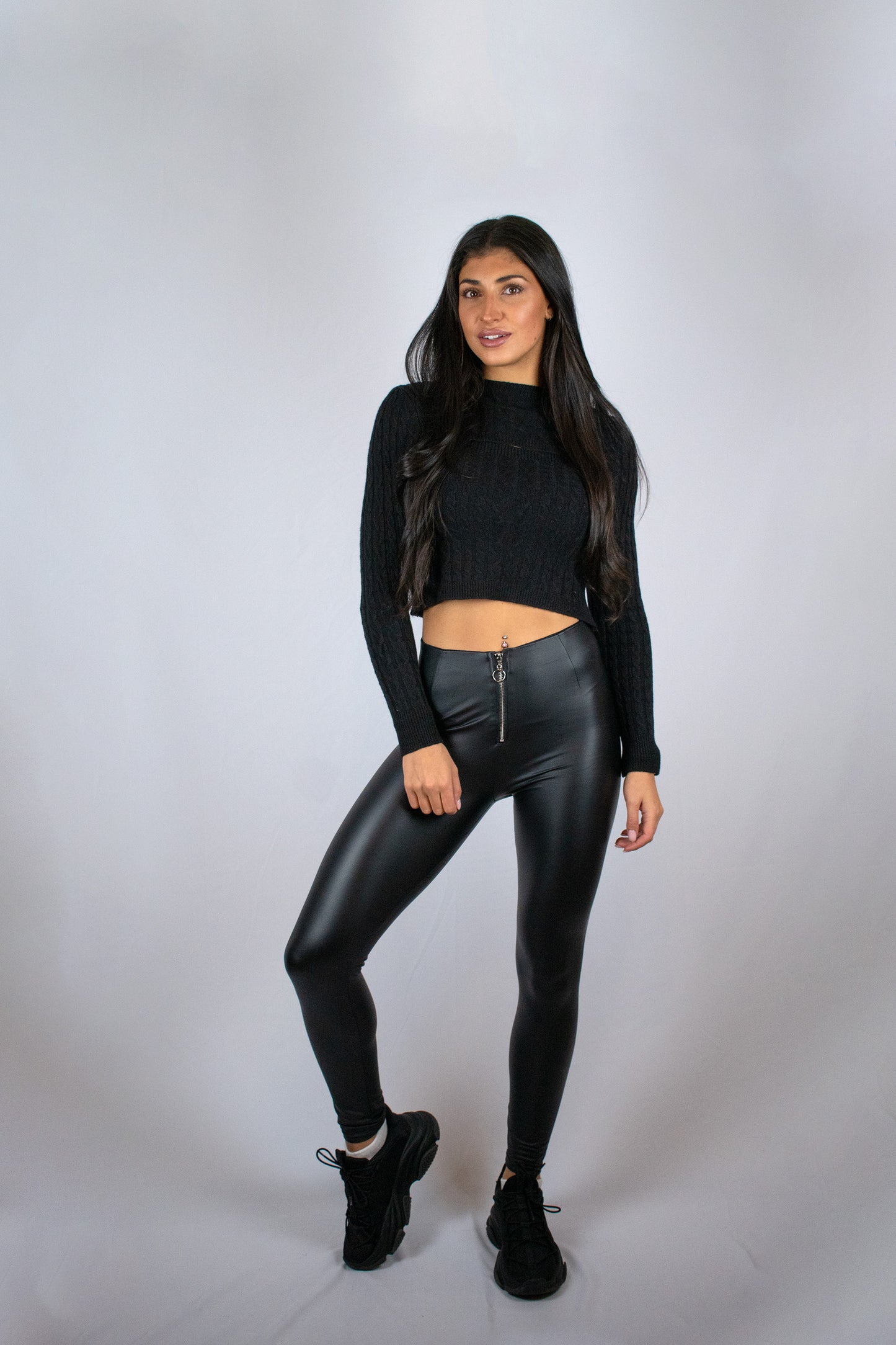 Lucy Leather Look Leggings